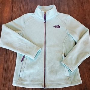 EUC. Girl's North Face Fleece Jacket. Size 7/8